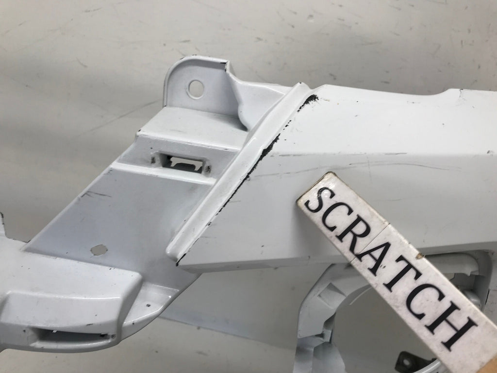 Front Bumper Cover Toyota Tacoma SR SR5 Ltd W/Flare holes White 16-19 OEM