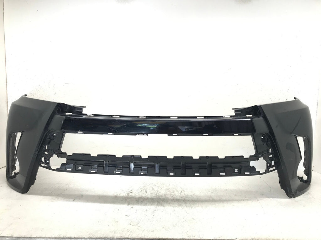 Front Bumper Cover Black 17-2018 Toyota Highlander LE/LE Plus/XLE/SE/Limited OEM