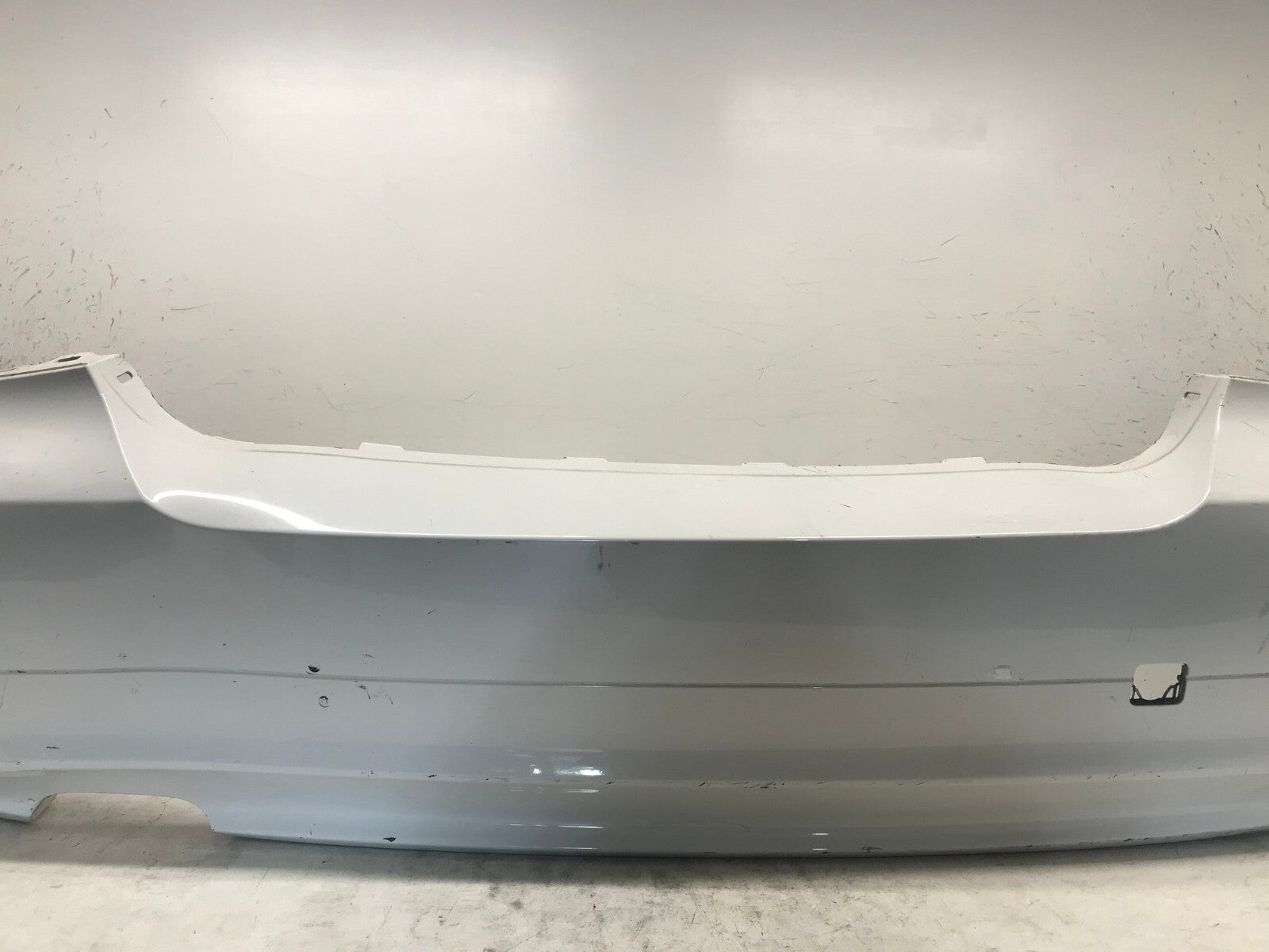 Rear Bumper Cover White BMW 323 Series 323i Sedan 2009 2010 51127202686 OEM