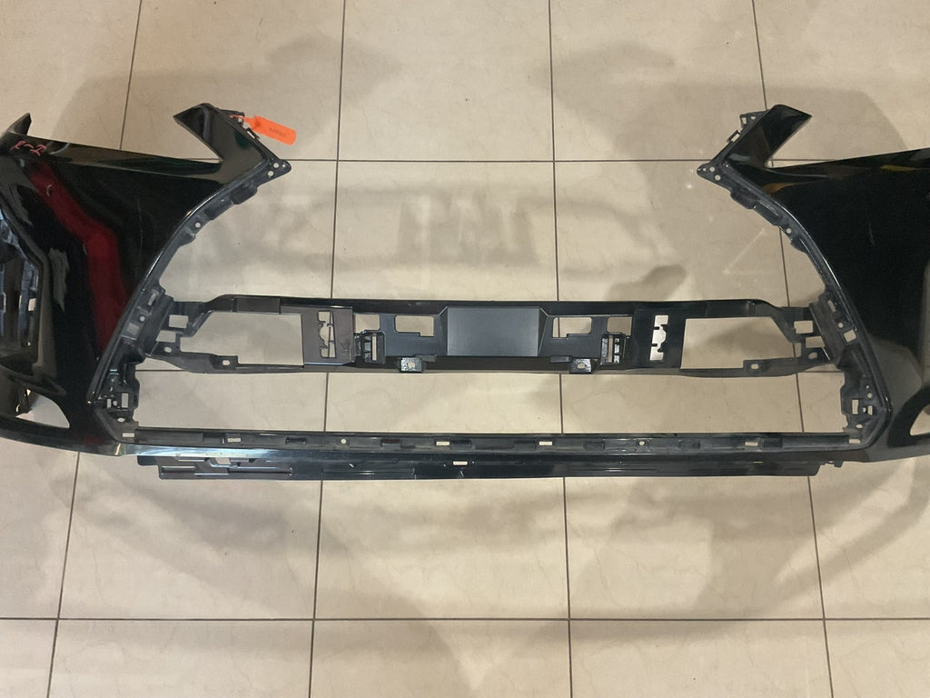 Front Bumper Cover Black 2020-2021 Lexus RX350 RX450H 52119+48590 OEM