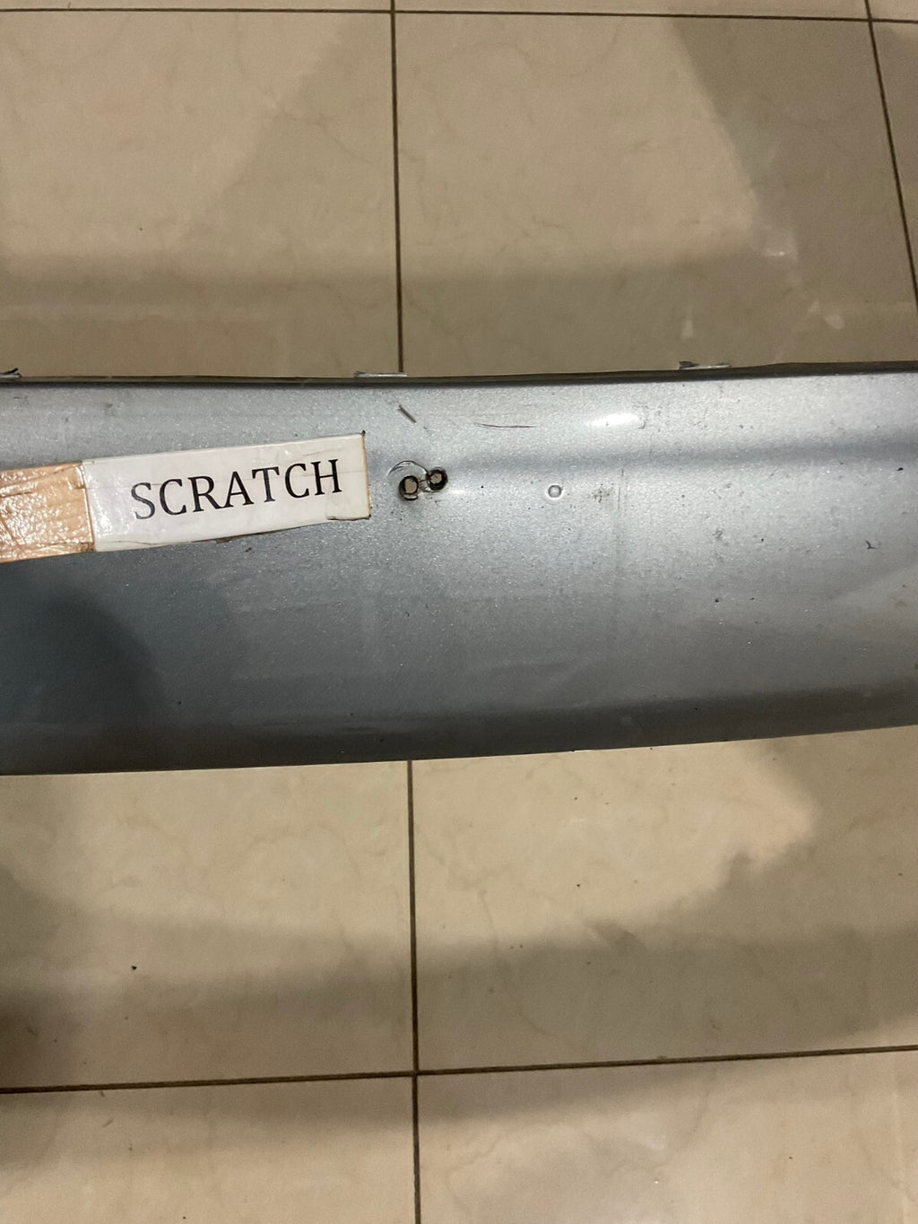 Front Bumper Cover Grey Toyota Highlander LE Lted Hybrid 14-16 52119+0e220 OEM