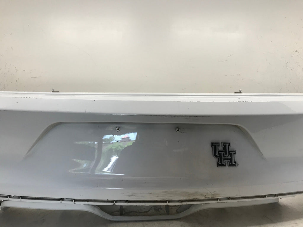 Rear Bumper Cover Ford Mustang v6 White 2015 2016 2017 FR3B-17D781-A OEM5