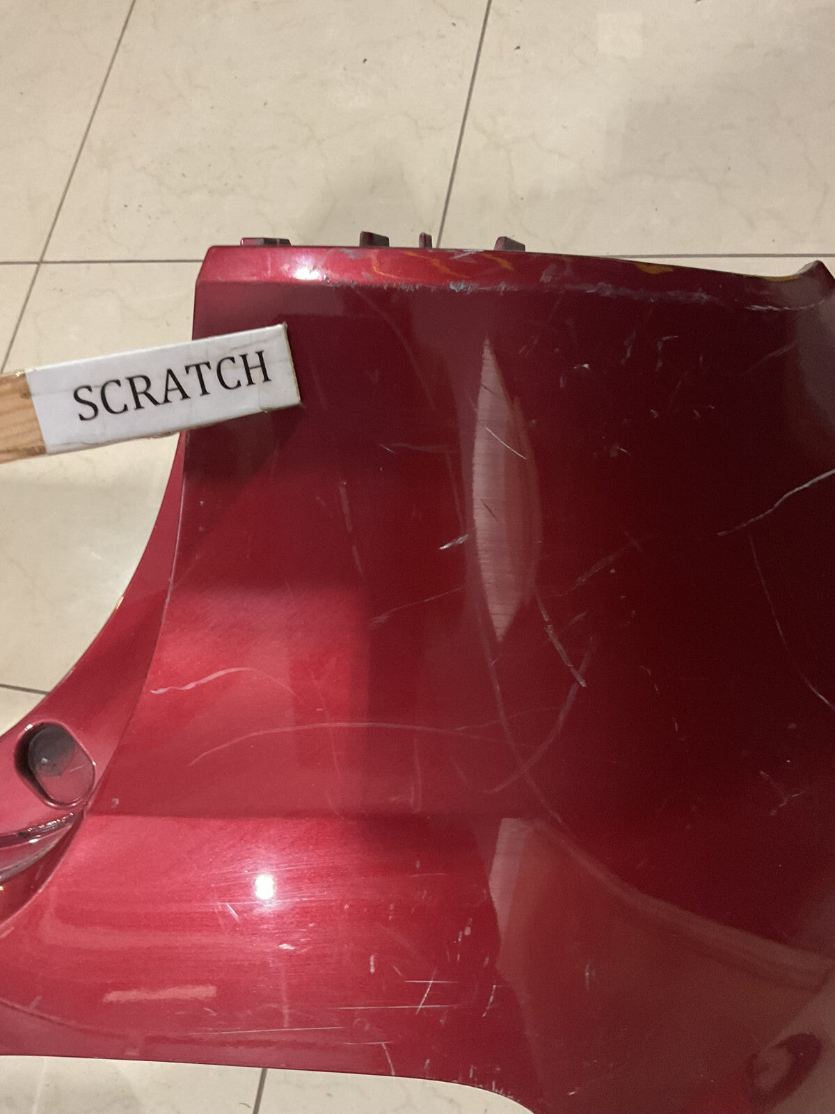 Rear Bumper Cover Red Kia Sorento L EX Limited 2016-2018 86611-C6000 OEM