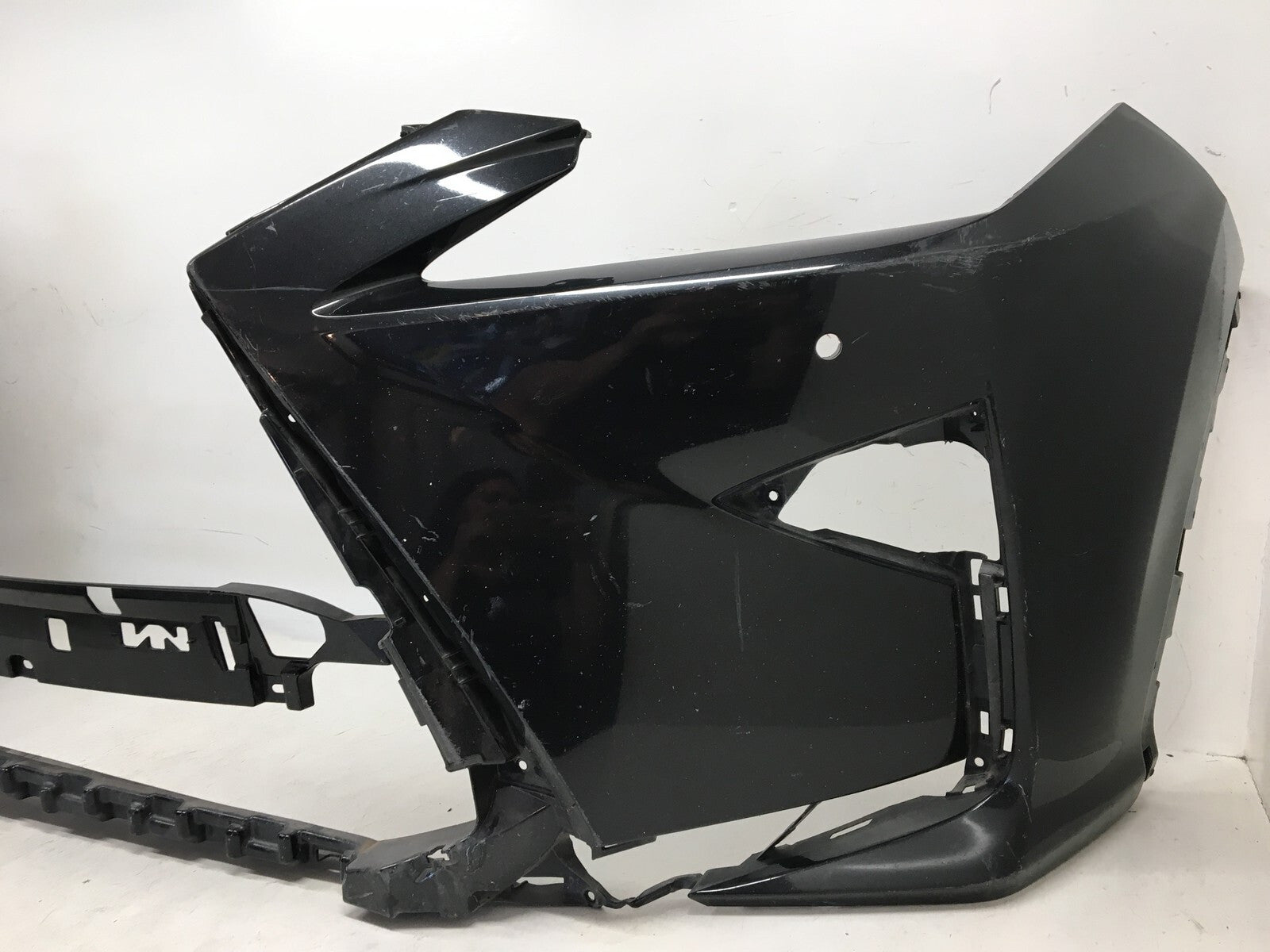 Front Bumper Cover Lexus RX350 RX450H w/Sensor Hole w/o Washers 223 2016-18 OEM
