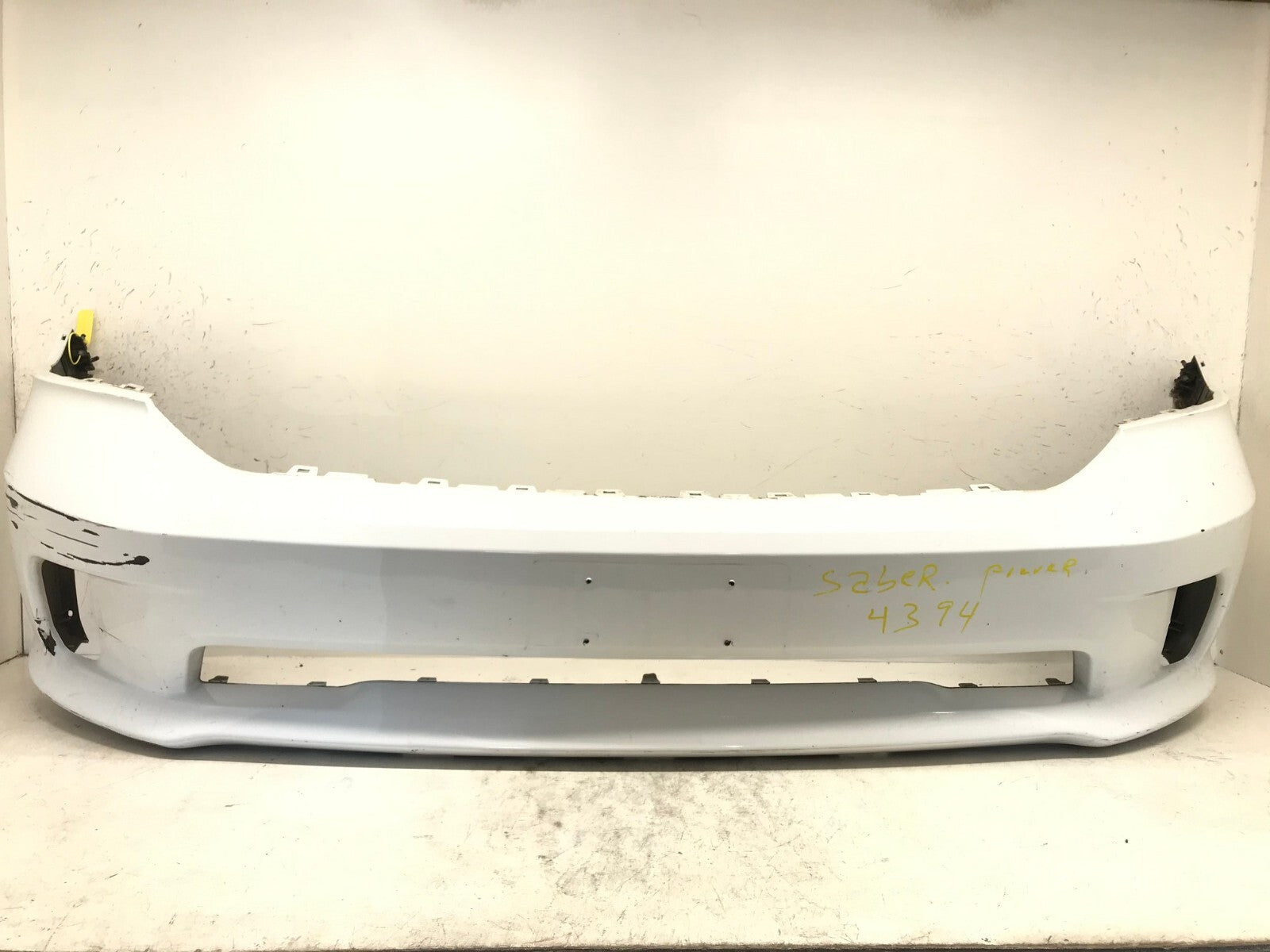 Front Bumper Cover White Ram 1500 2013-2017 5LC56TRMA OEM