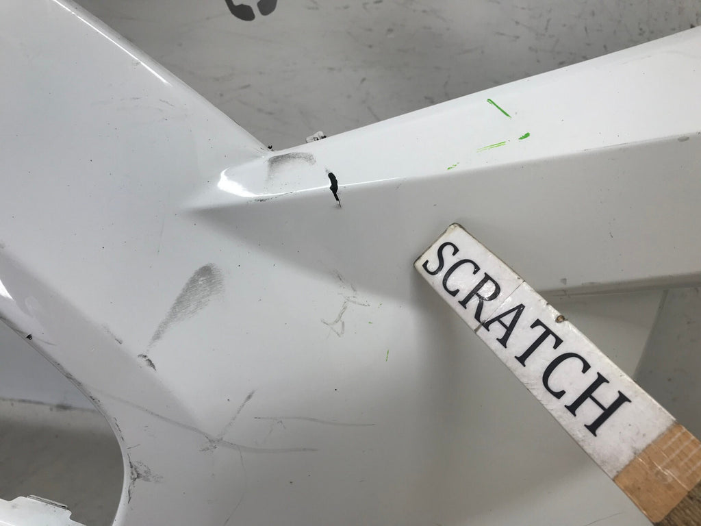 Front Bumper Cover White 2019-2022 Toyota RAV4 LE/XLE/Hybrid LE 52119-0R200 OEM