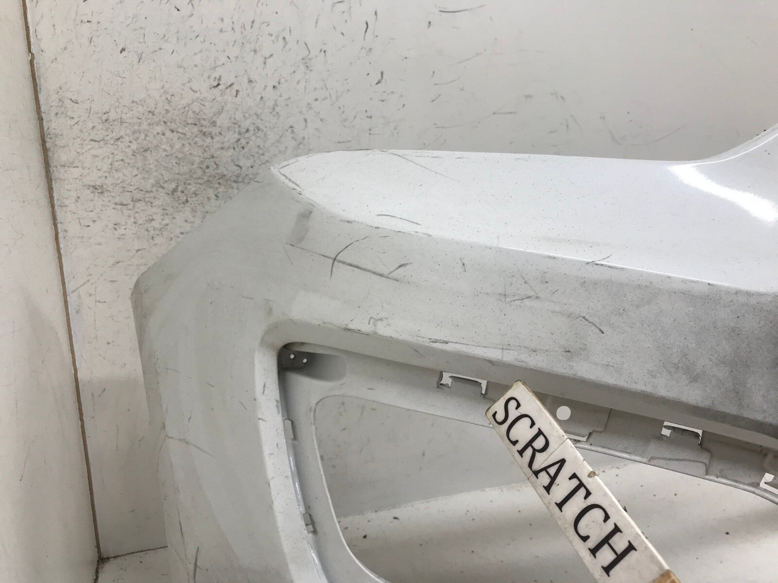Front Bumper Cover White 2013-2016 Hyundai Santa Fe Sport/Sport 2.0T CAPA