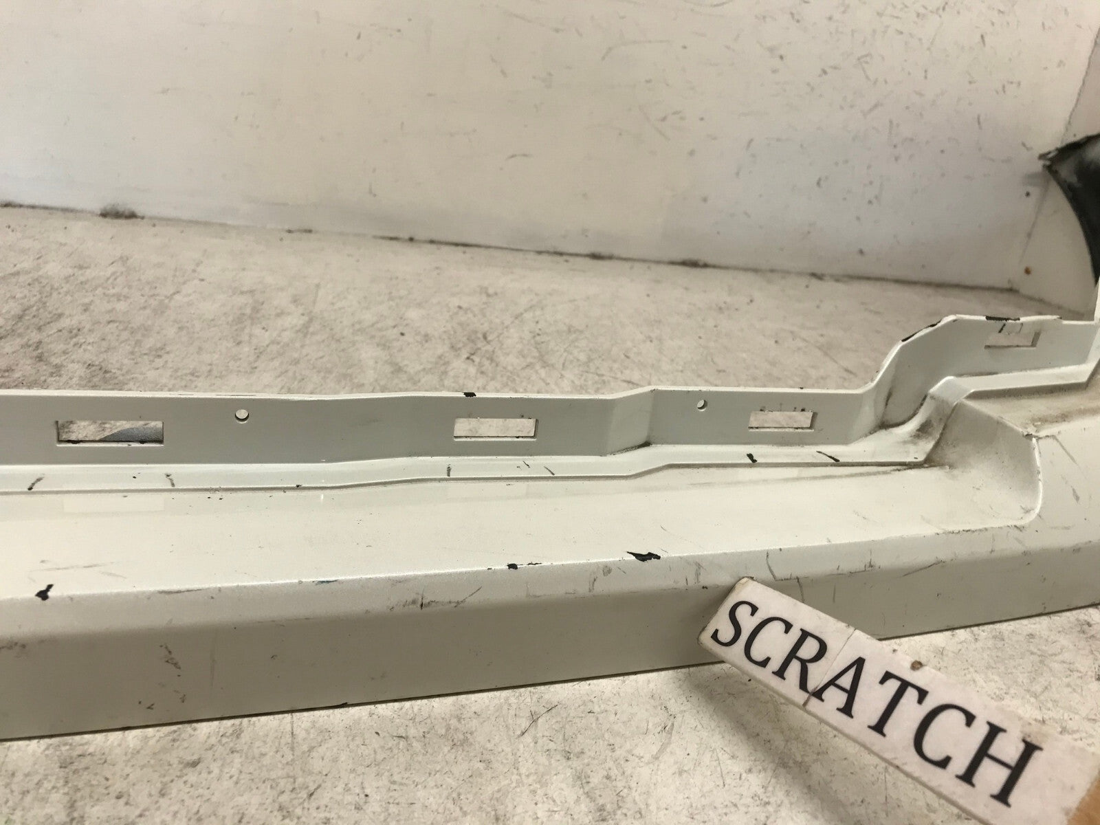 Front Upper Bumper Cover White 2017-2019 Nissan Titan S SL SV 62025-EZ40H OEM