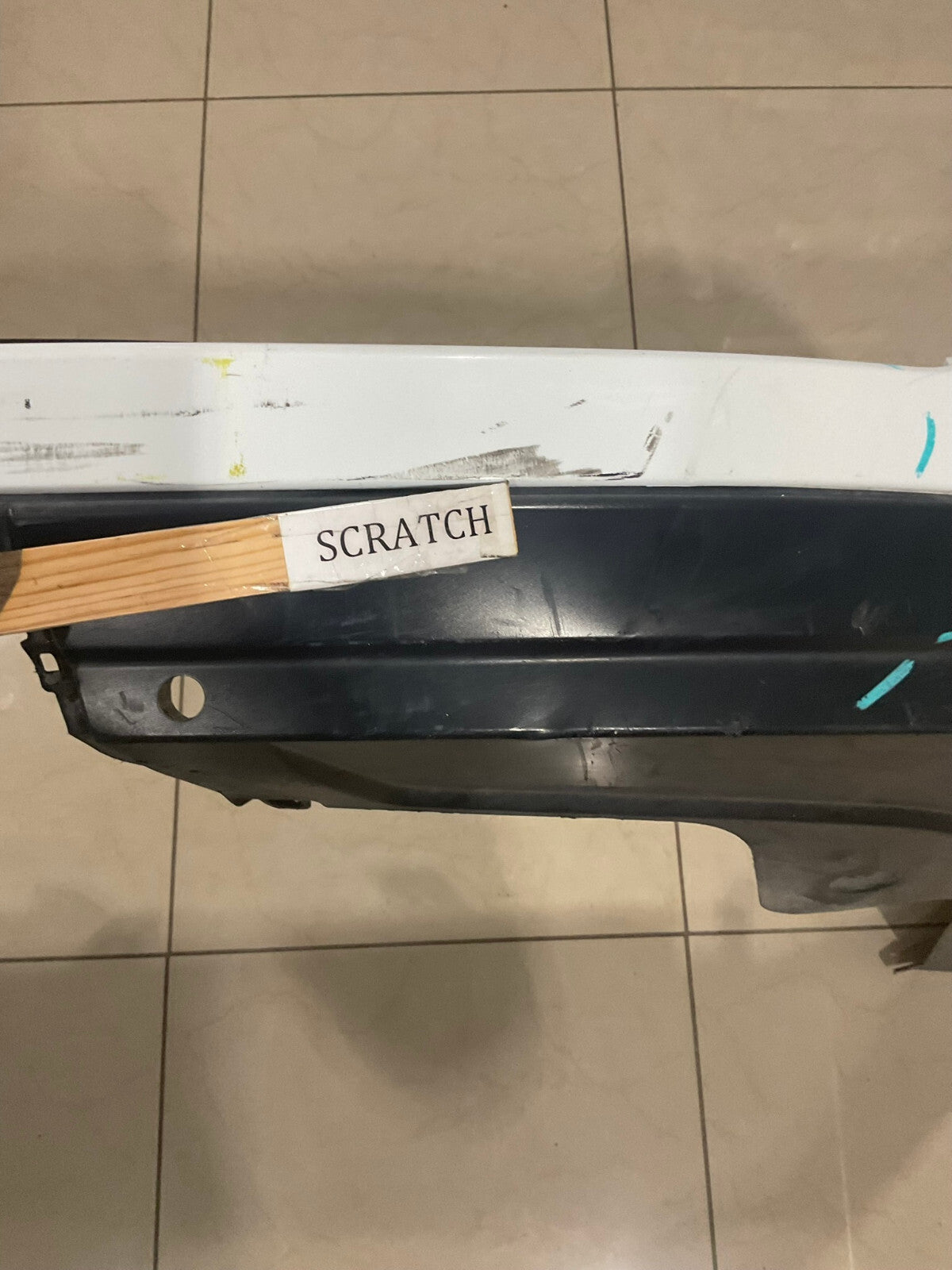 Rear Bumper Cover White 2014-2017 Land Rover Range Rover ck52+17c945+aa OEM