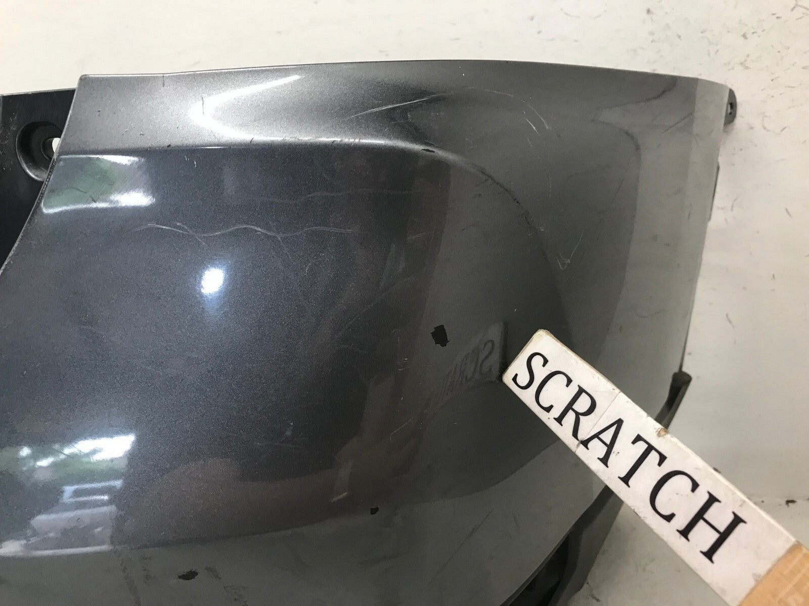 Rear Bumper Cover Gray Nissan Rogue S SL SV Hybrid 17 18 85022-6FL0H OEM