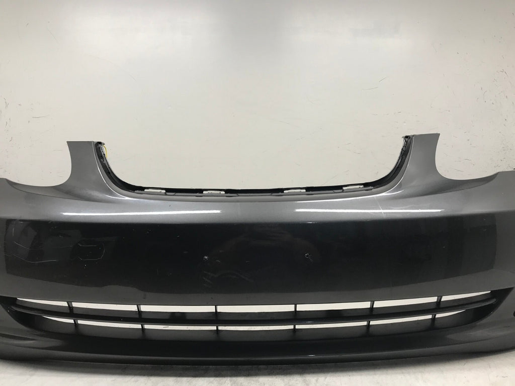 Front Bumper Cover Gray 2003-2004 Toyota Corolla CAPA