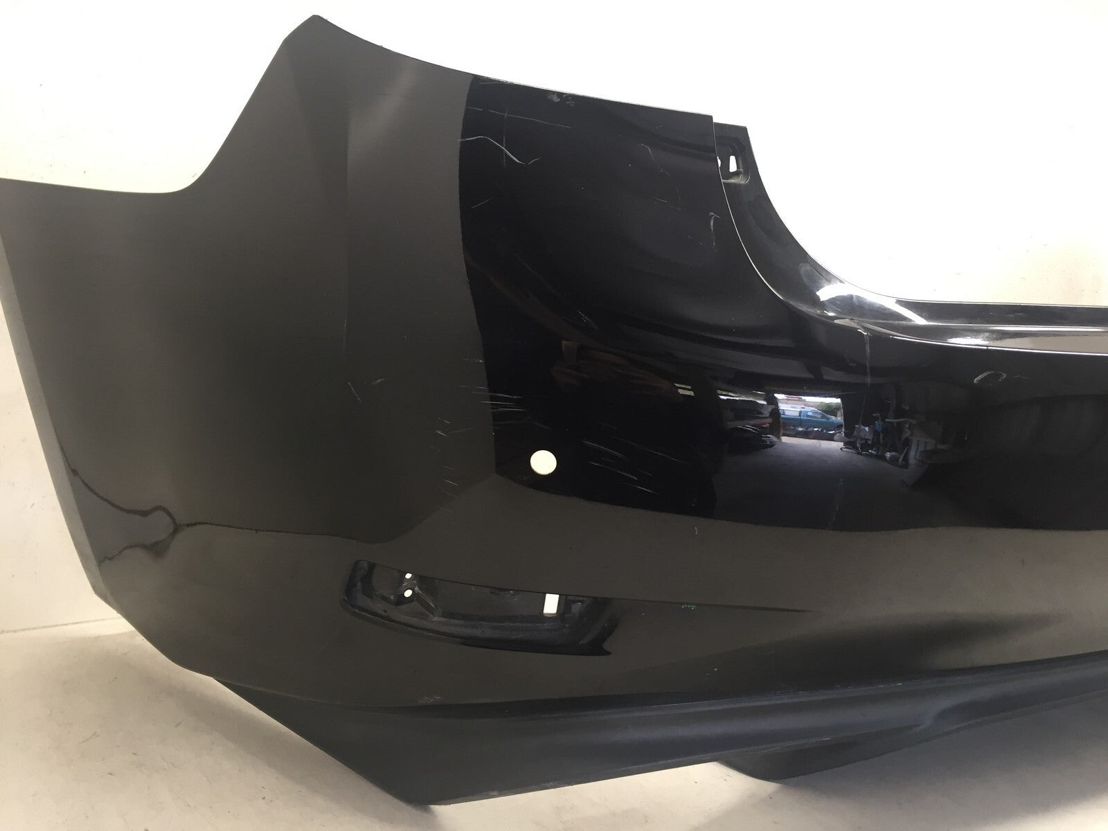 Rear Bumper Cover Lexus ES350 Base w/Sensor Holes 212 2016-2018 52159-06A50 OEM