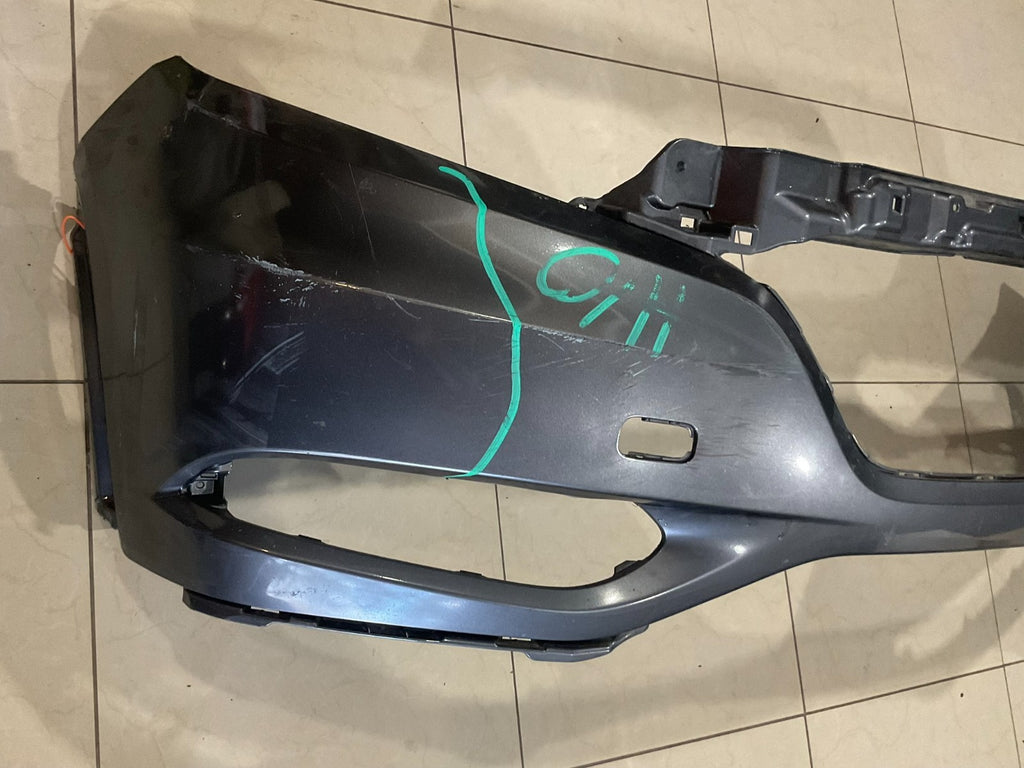 Front Bumper Cover Grey Honda HR V EX LX EX L 2016-2018 71101+t7w+a000 OEM