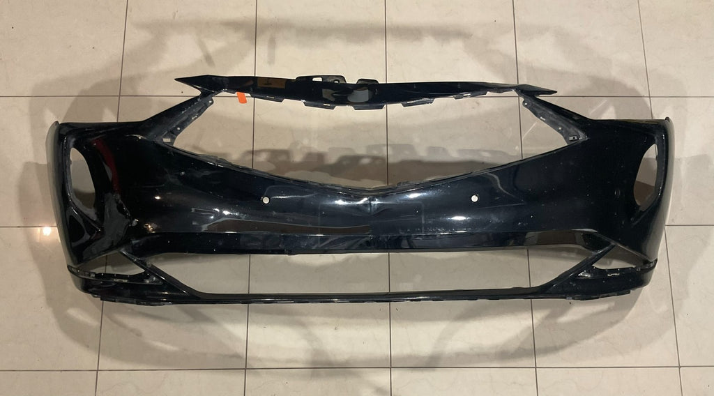 Front Bumper Cover Black Accura MDX 2022-2024 CAPA