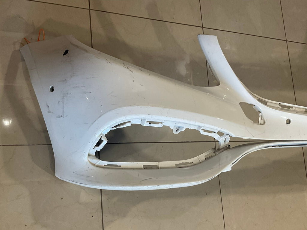 Front Bumper Cover White 14-17 Mercedes W207 E550 E350 E400 Sport AMG CAPA