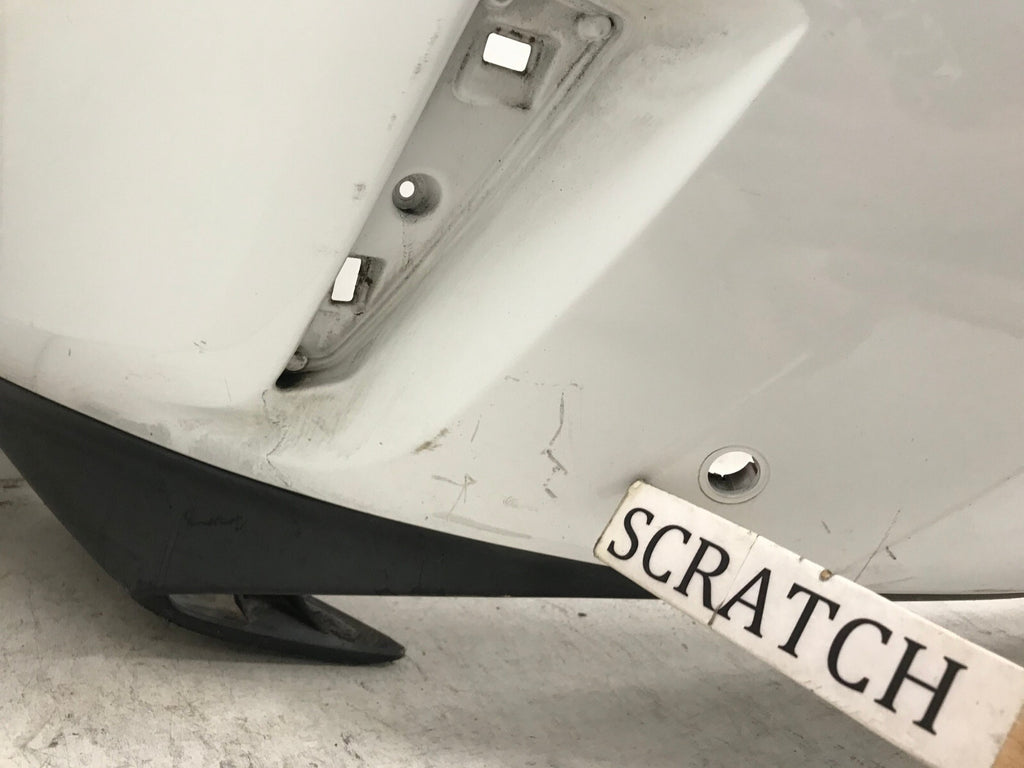 Rear Bumper Cover White 2016-2019 Lexus RX350/RX450H Base w/Sensor Holes OEM