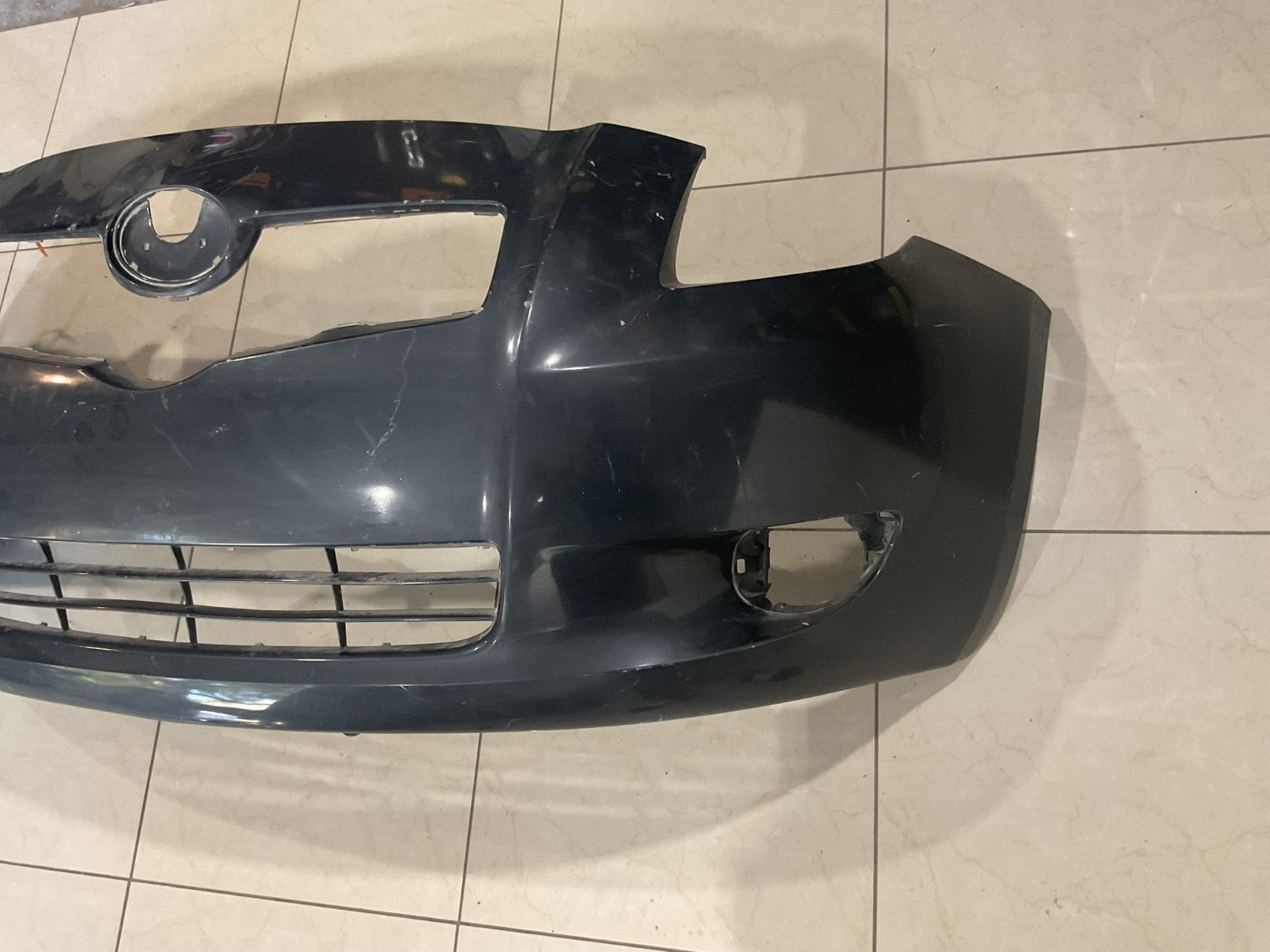 Front Bumper Cover Darkgrey 2007 2008 Toyota Yaris Hatchback CAPA