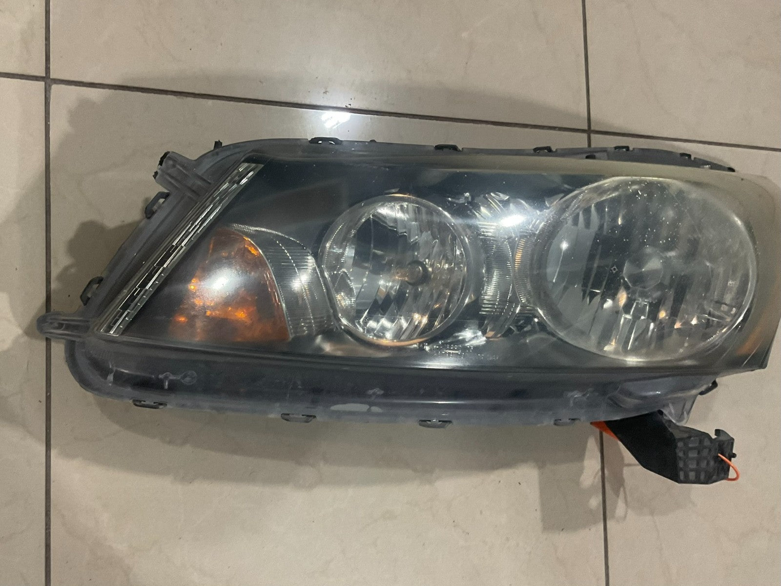 Headlight Left Driver LH 2008-2012 Honda Accord CAPA