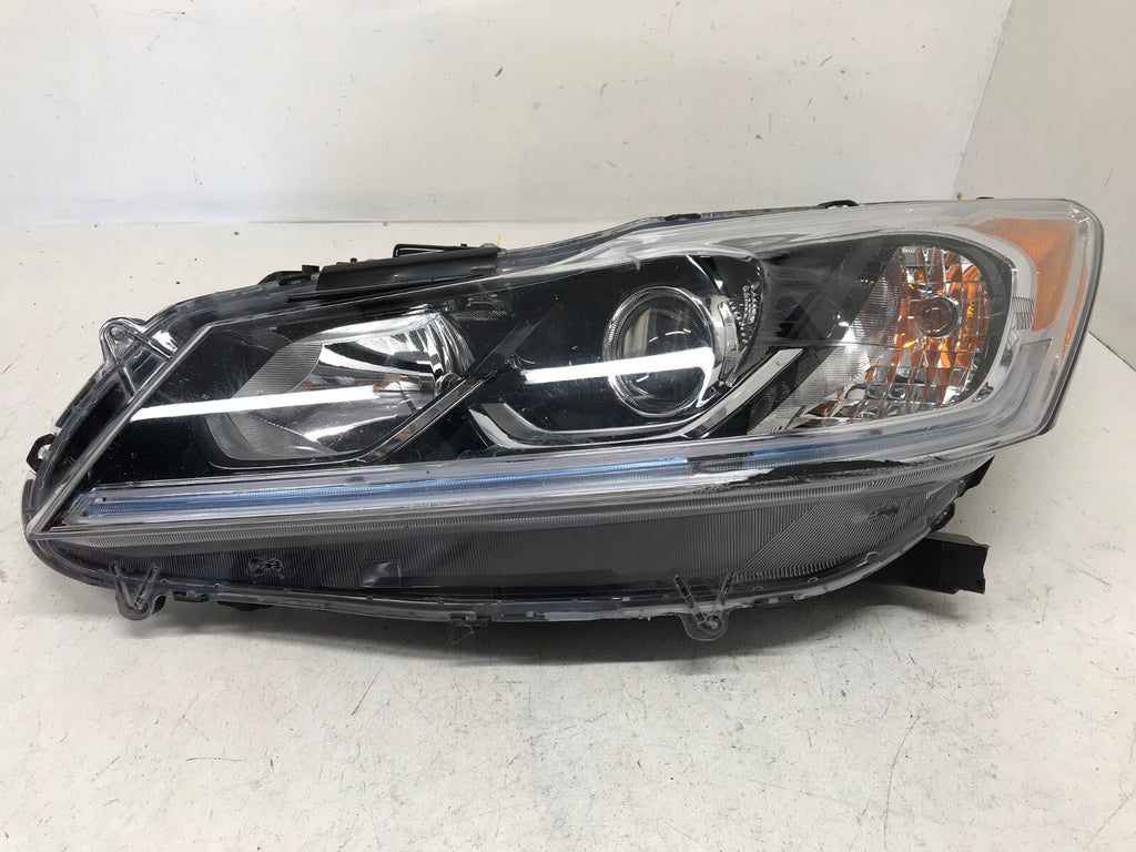 Headlight Damaged LH Driver Honda Accord LX Sedan 16-2017 33150T2AA61 OEM