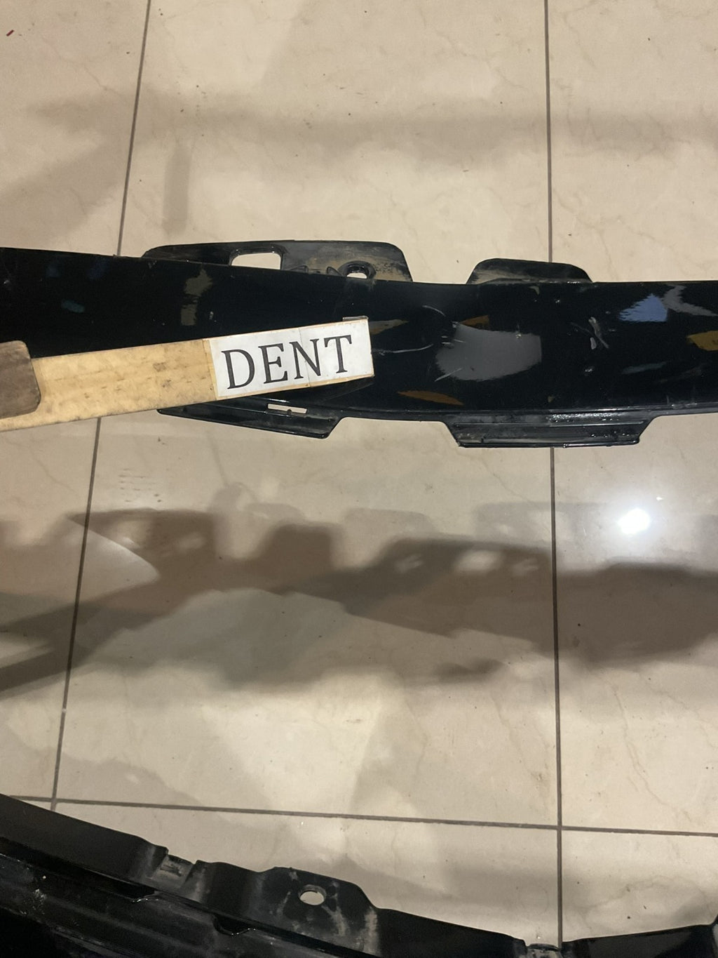 Front Bumper Cover Black Accura MDX 2022-2024 CAPA
