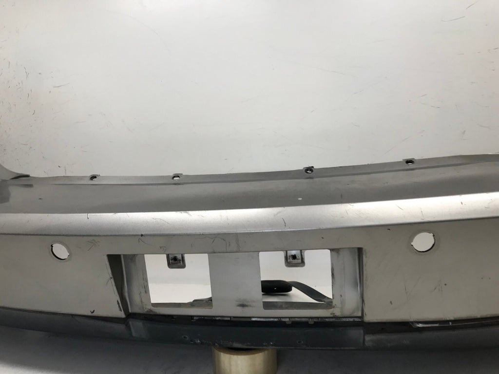 Rear Bumper Cover Silver 2011-2015 Lincoln MKX w/Sensor Holes 7A13-17F001-AB OEM
