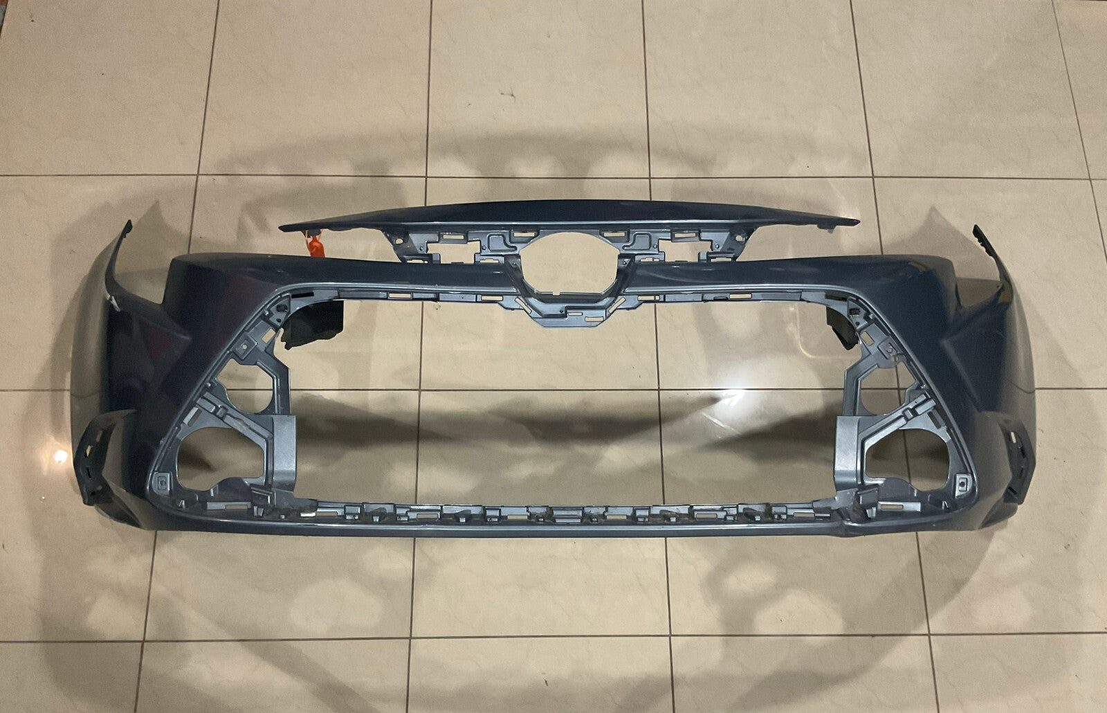Front Bumper Cover Grey 2020-2021 Toyota Corolla CAPA