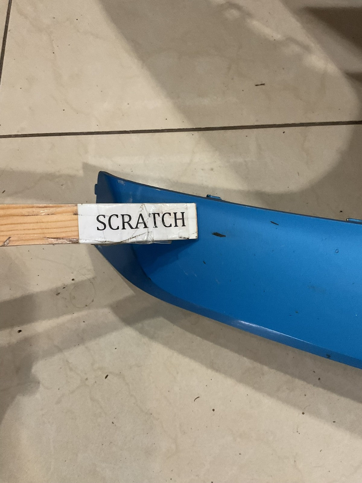 Front Upper Bumper Cover Blue 2018-2020 Hyundai Kona SE SEL 86511+j9000 OEM