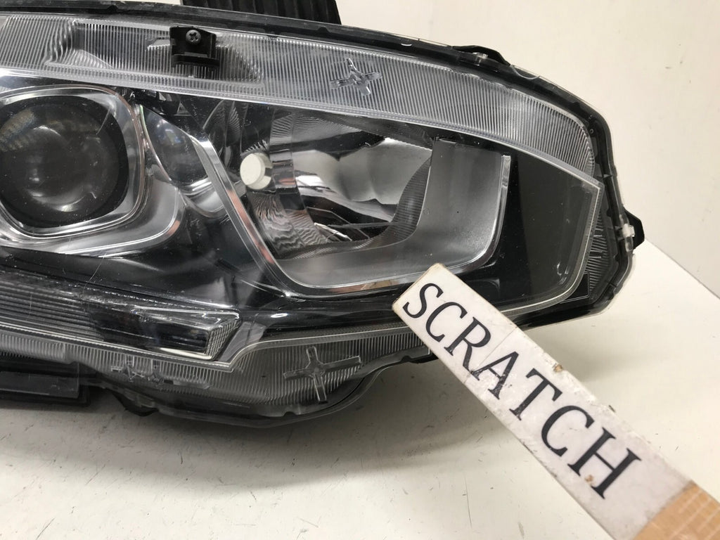 Headlight Damaged RH Right 2016-2020 Honda Civic 33100-TGG-A010 OEM