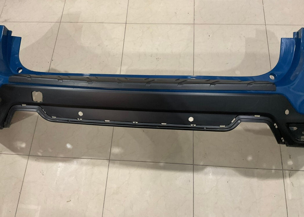 Rear Bumper Cover Blue Subaru Forester Sport Touring 19 2020 W/Sensor Holes OEM