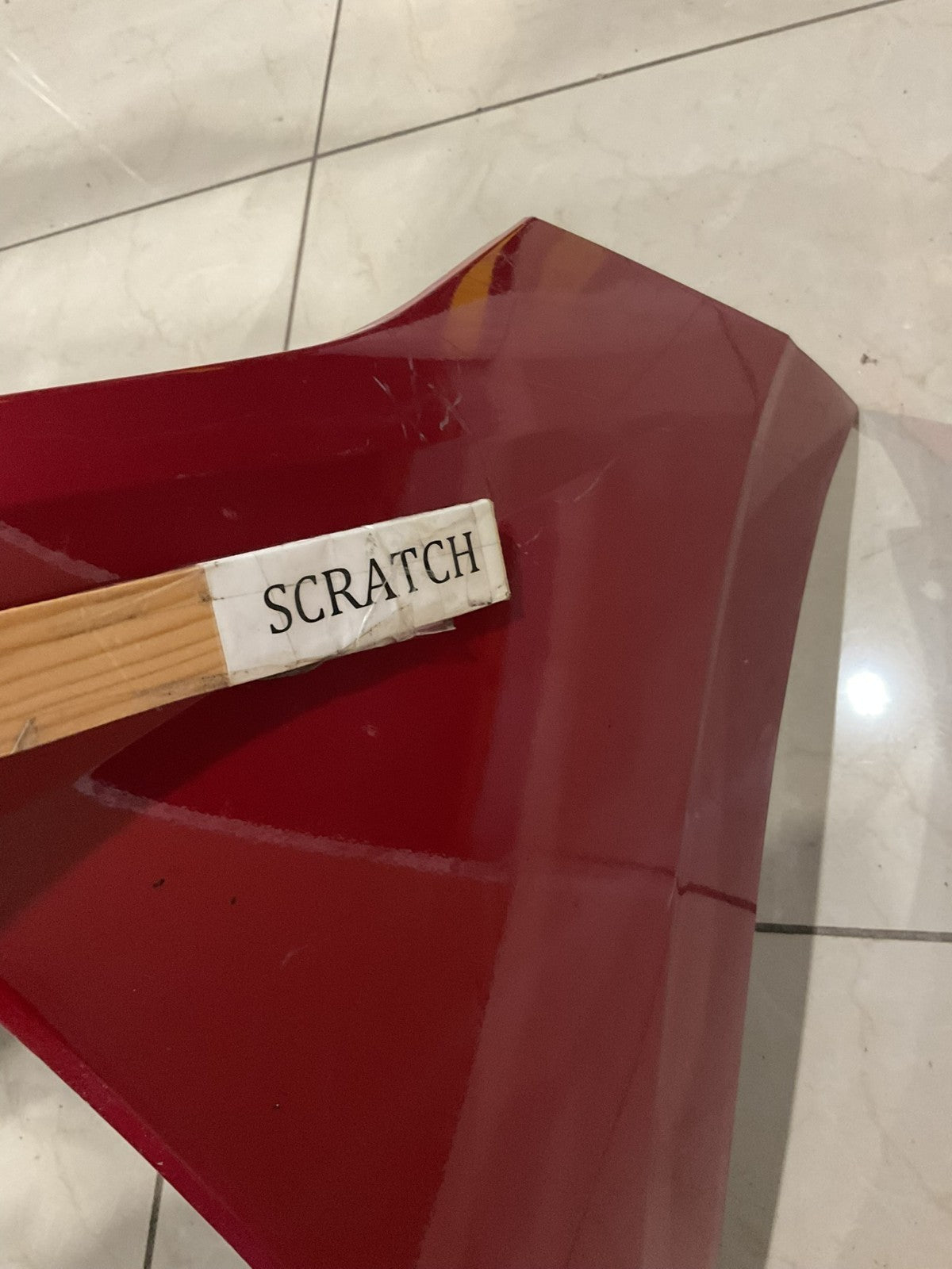 Front Bumper Cover Red Hyundai Elantra 2021-2023 CAPA
