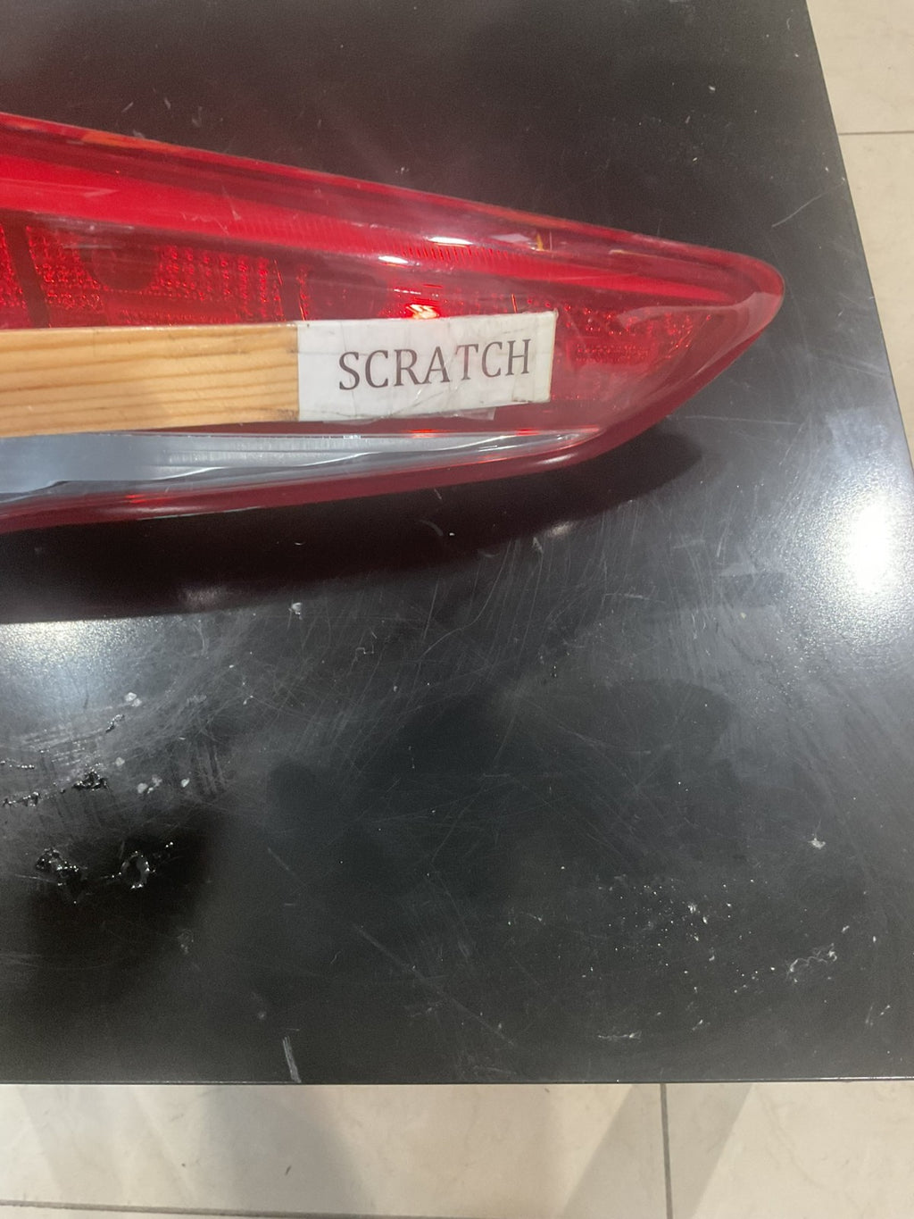 Inner Tail Light Left Driver LH 16-18 Hyundai Tucson 92408+D3 OEM