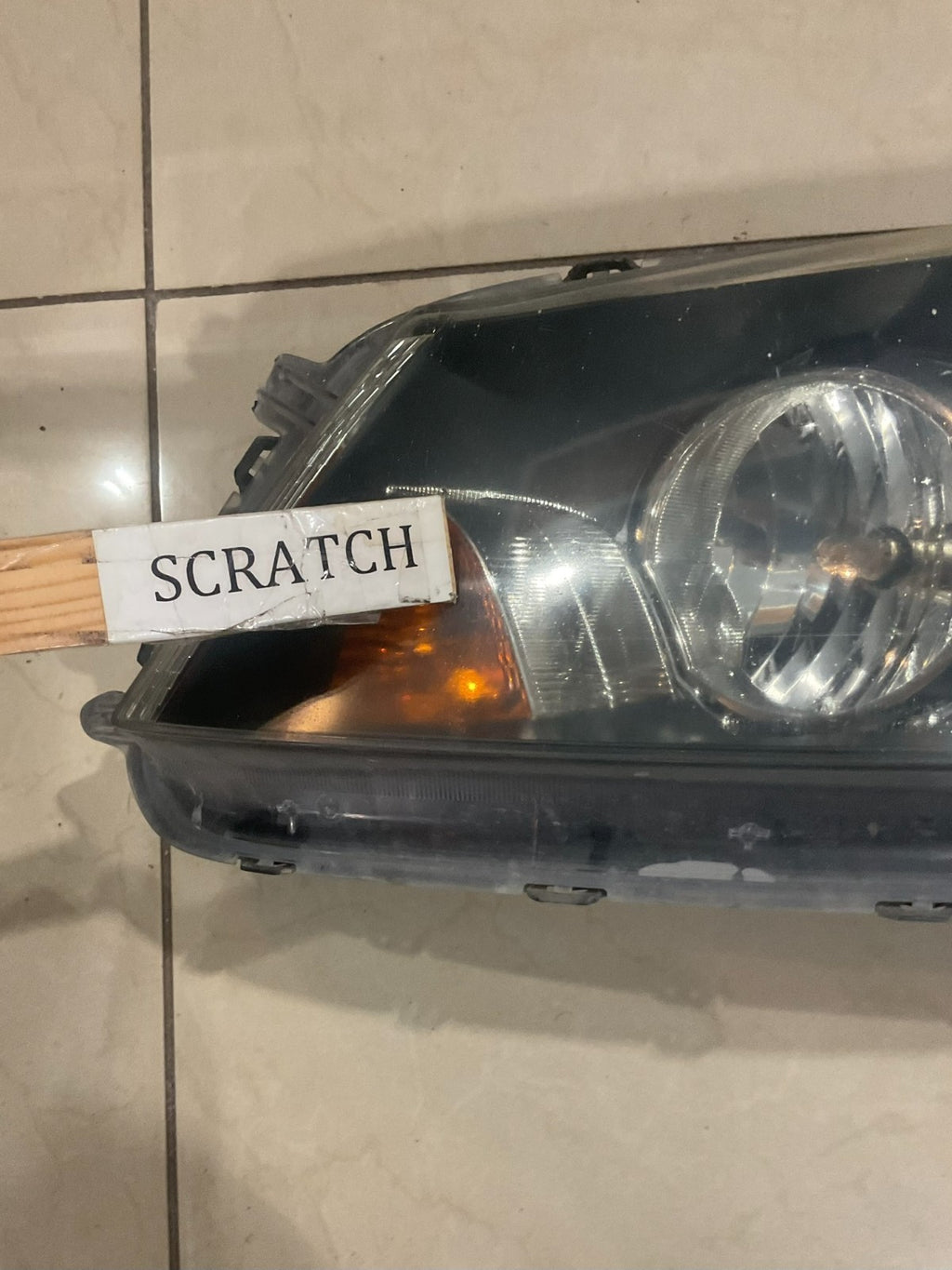Headlight Left Driver LH 2008-2012 Honda Accord CAPA