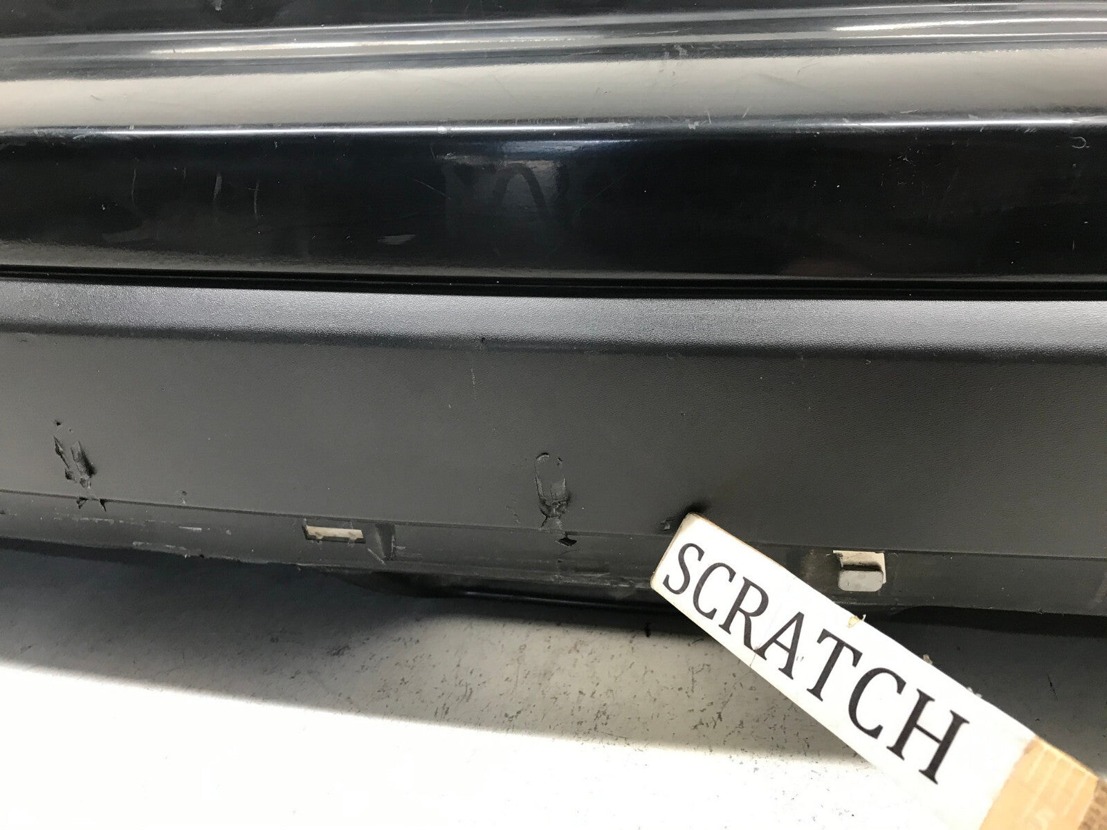 Rear Bumper Cover Nissan Rogue S SL SV Hybrid SL Black 17-19 85022-6FL0H OEM2