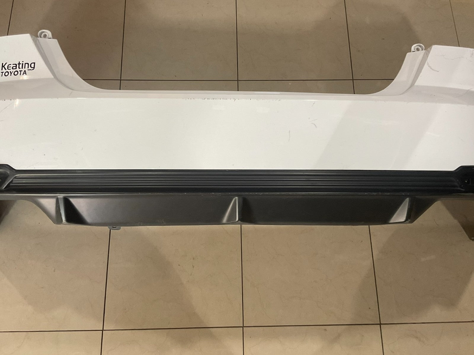 Rear Bumper Cover White 2025-2026 Toyota Camry 52169+aq010 OEM