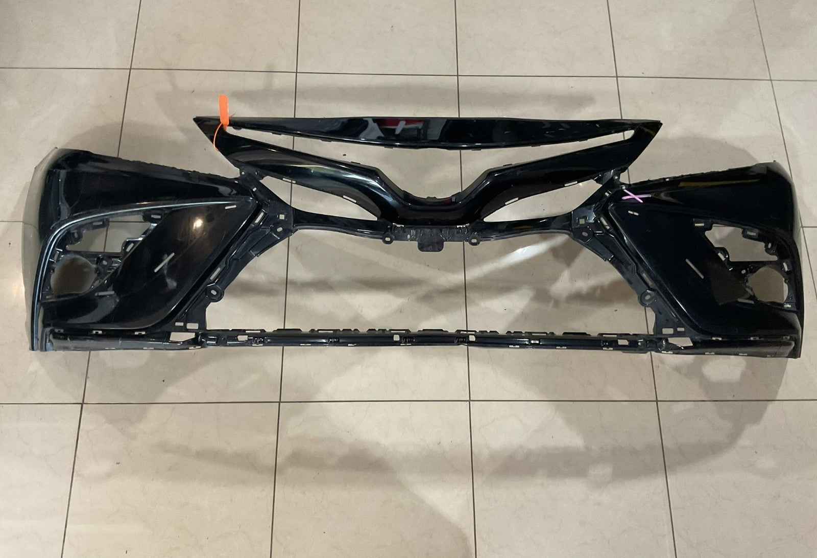 Front Bumper Cover Black Toyota Camry 2018 2019 2020 18-20 CAPA