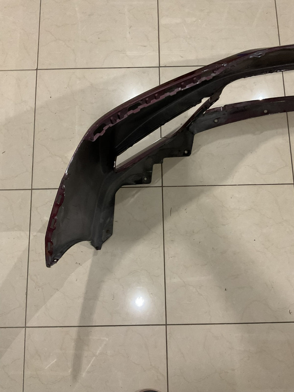 Front Bumper Cover Red Honda Accord Sedan 2016-2017 71101+tf2+a000 OEM