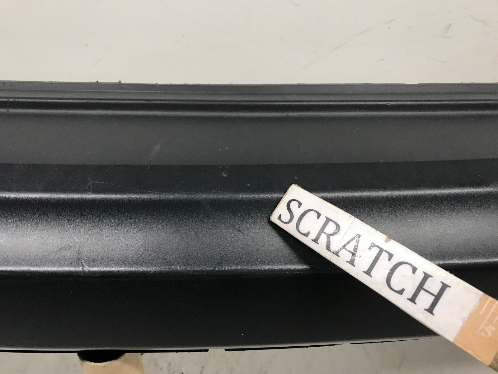 Rear Bumper Cover Black Jeep Cherokee 2019-2022 w/Sensor Holes 68287434AC OEM
