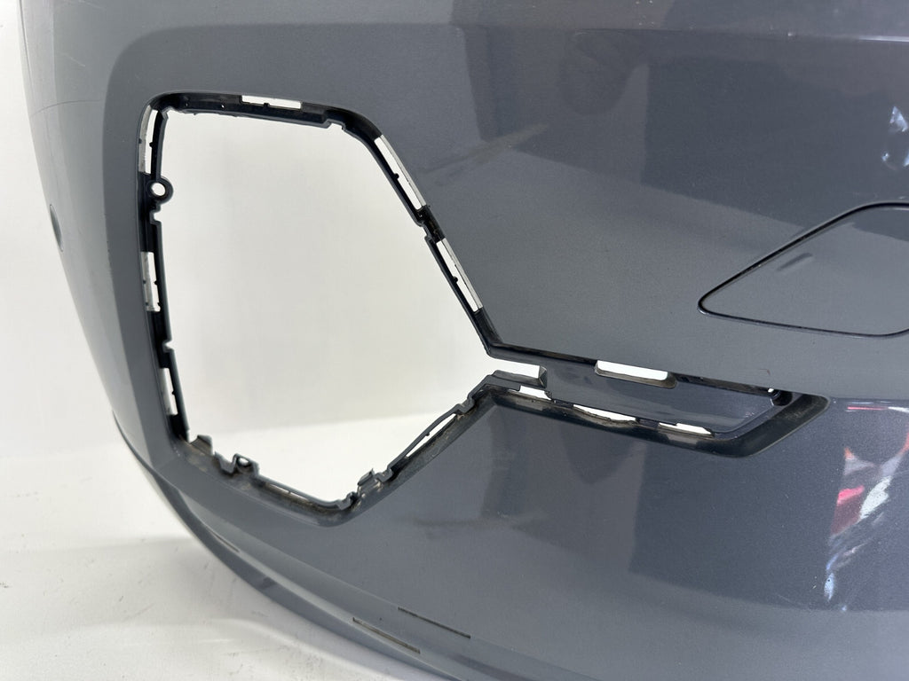 Front Bumper Cover Gray Volvo XC60 2017 w/Sensor Holes 32234928 OEM