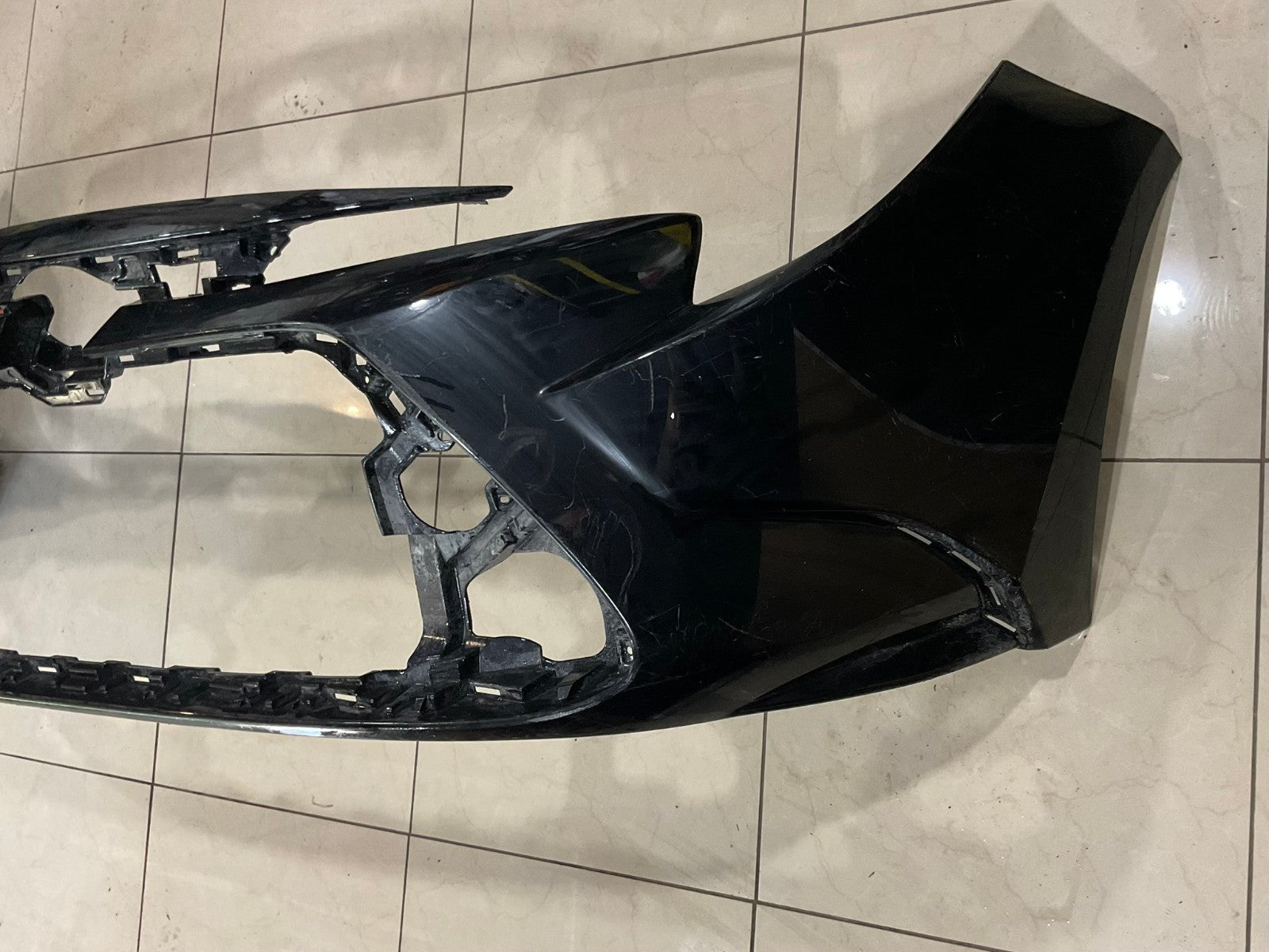 Front Bumper Cover Black 2020-2022 Toyota Corolla LE CAPA