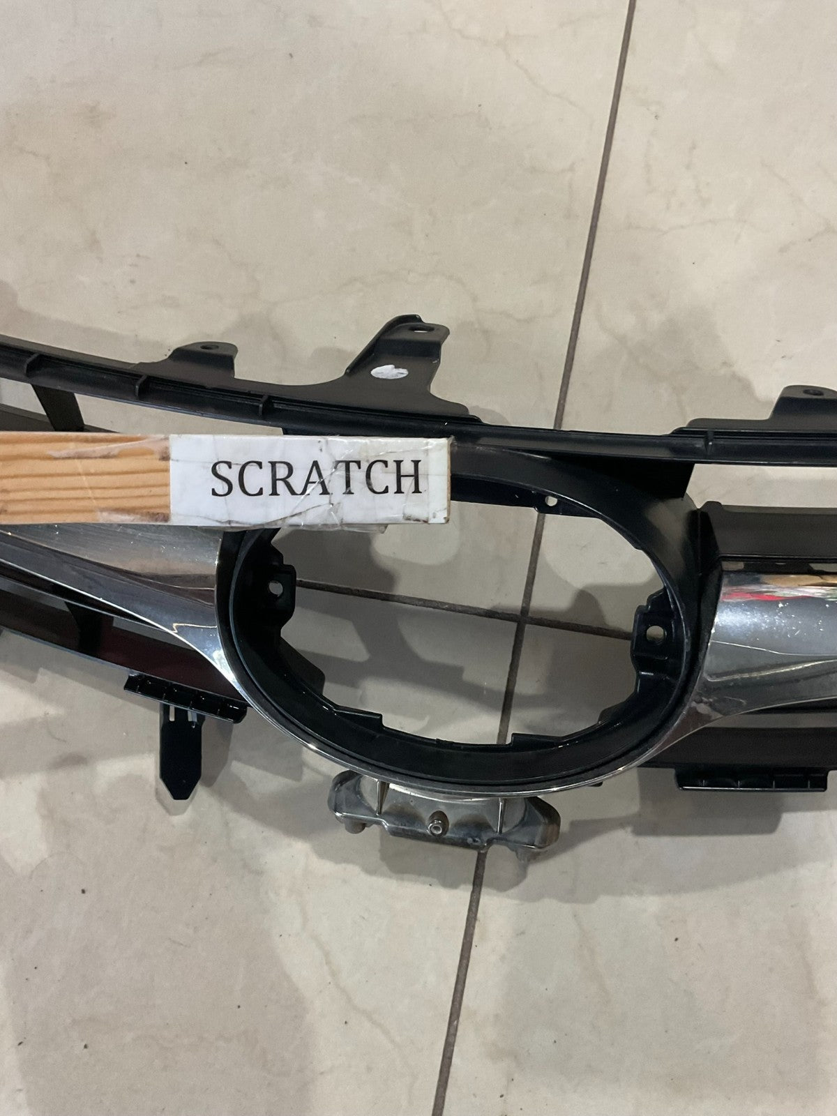 Grill Grille Silver/Black 2015 2016 2017 Toyota Camry CAPA