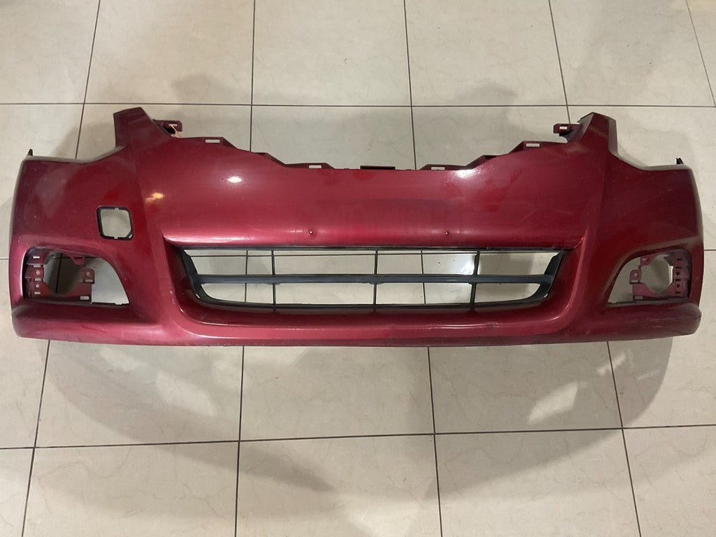 Front Bumper Cover Red 2010-2013 Nissan Altima Coupe 62022+zx10h OEM