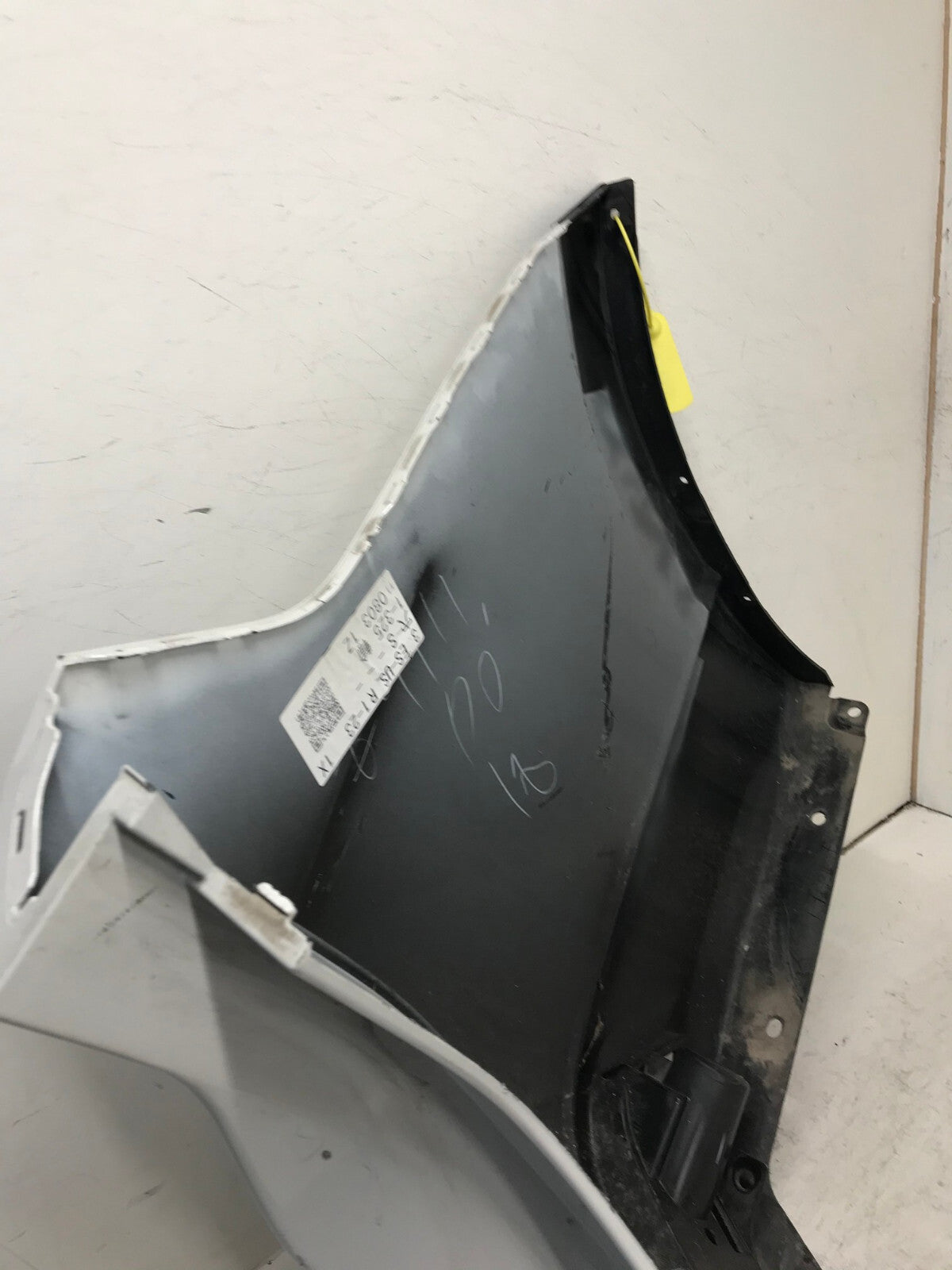 Rear Bumper Cover Subaru Forester Base Lted Prem w/Sensor Holes White 19 20 OEM