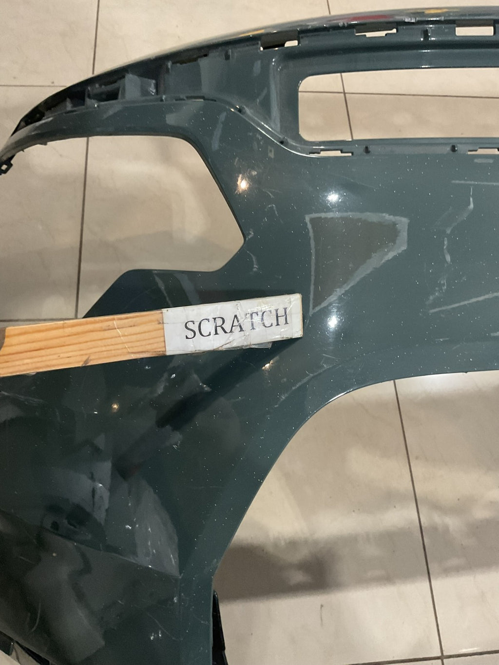 Front Bumper Cover Green/Grey 86512 a0010 OEM