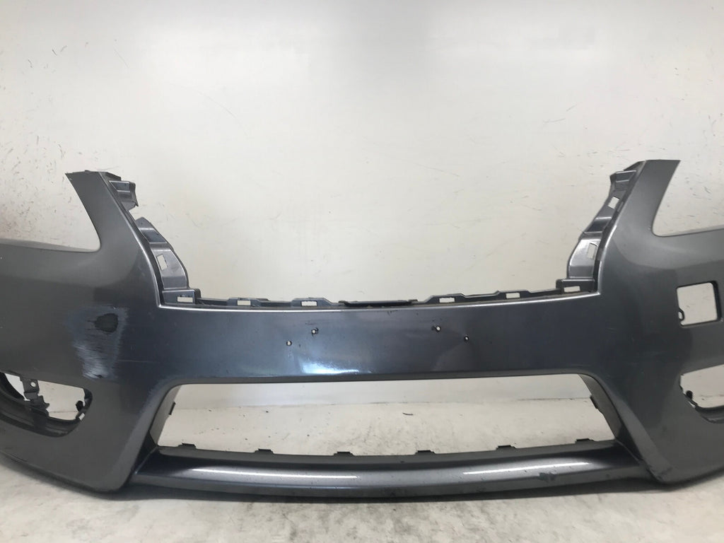 Front Bumper Cover Gray Nissan Sentra 2013-2015 62022-3SH0H OEM