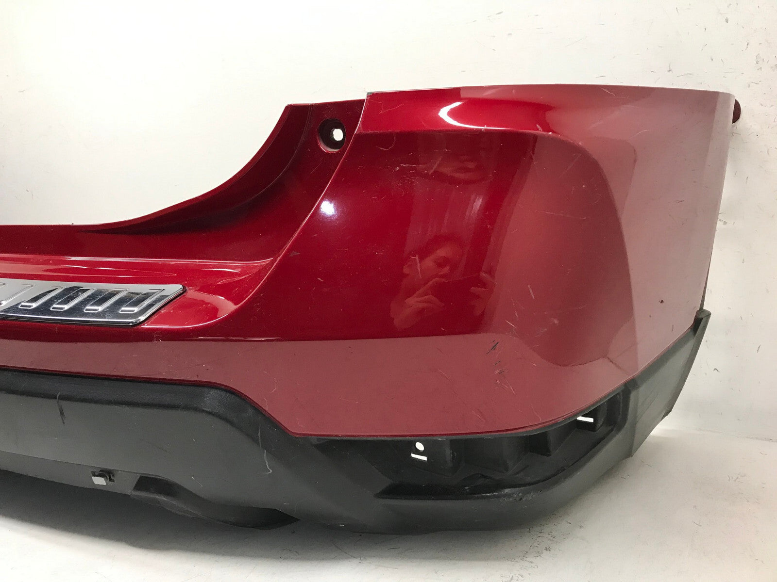Rear Bumper Cover Nissan Rogue S SL SV SL Hybrid Red 17 18 85022-6FR0H OEM2