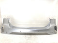 Rear Bumper Cover Silver Kia Sorento EX/Limited 2014-2015 w/Sensor Holes OEM