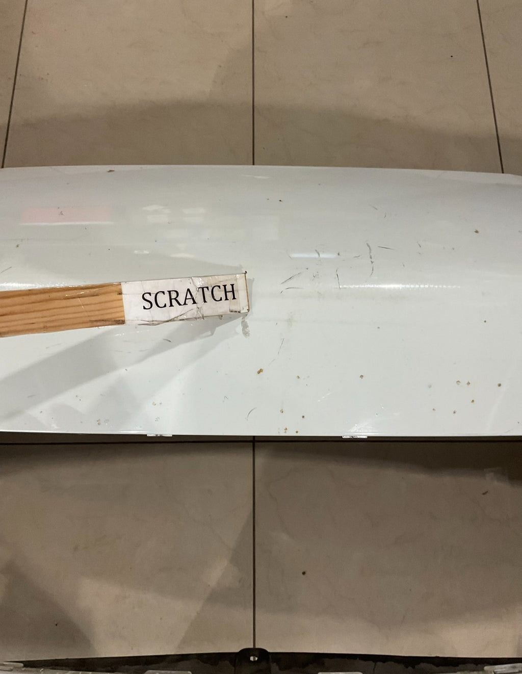 Front Bumper Cover White 2017-2019 Porsche Panamera 971+807+541 OEM