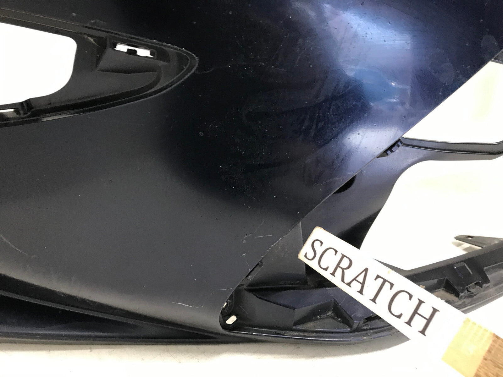 Front Bumper Cover Lexus ES350/ES300H Base w/Sensor Holes Black 2016-2018 OEM