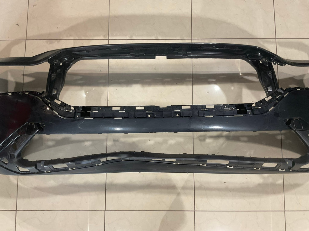 Front Bumper Cover Black 2021 2022 2023 Hyundai Santa Fe CAPA