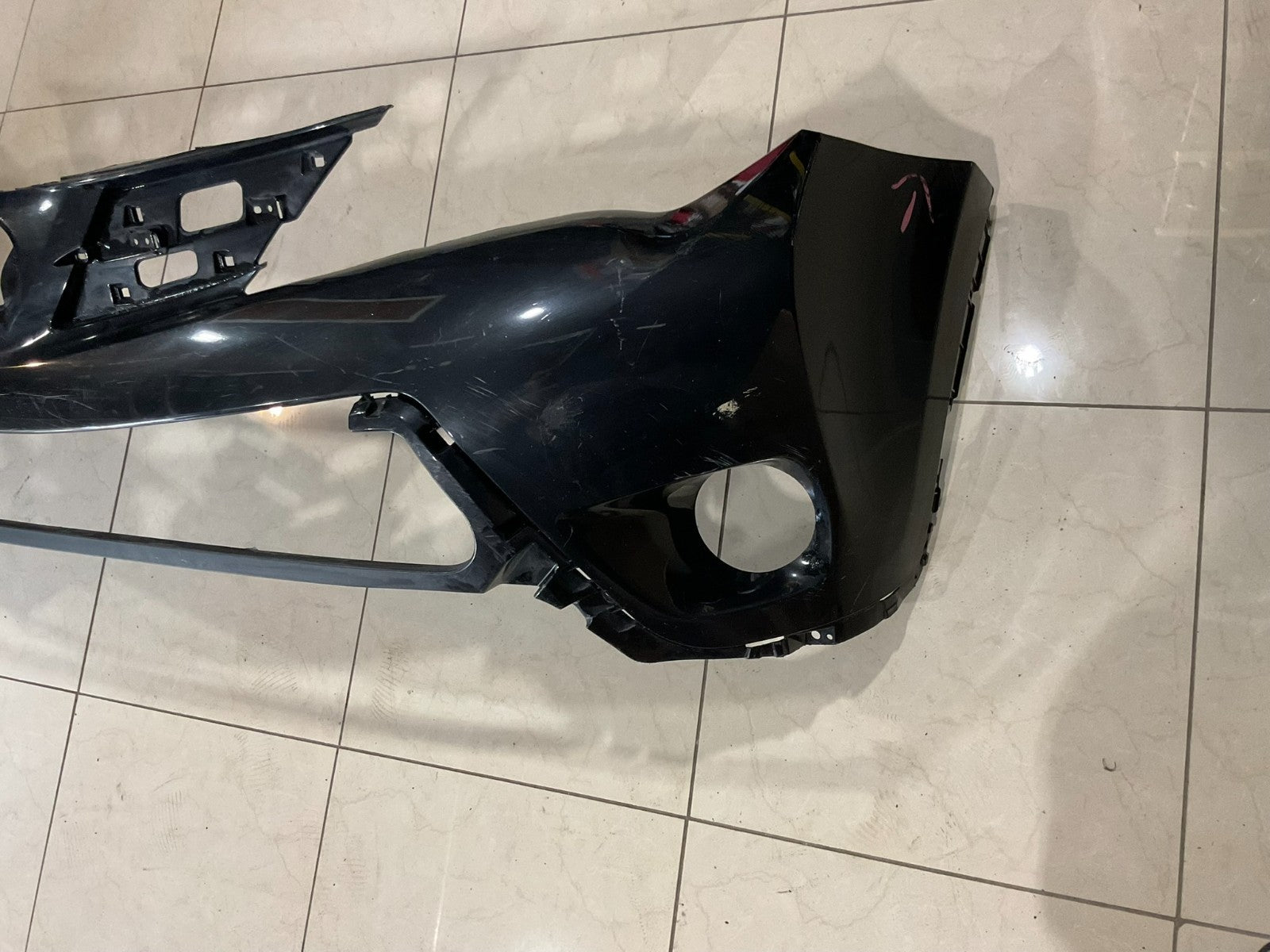 Front Bumper Cover Black 2013-2015 Toyota Rav4 LE CAPA